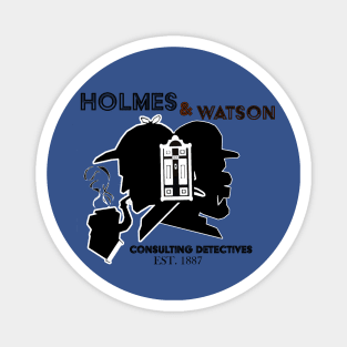 Holmes and Watson Magnet